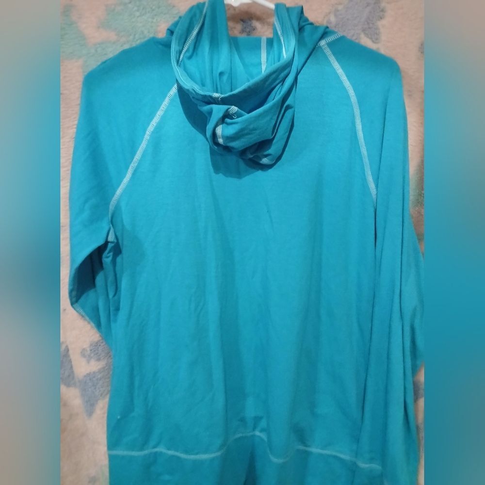 Danskin Now Zip Up Hooded Jacket Lightweight Size XL - Picture 4 of 4